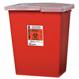 Covidien Sharps Container,8 Gal.,Hinged Lid,PK2  SSHL100980