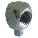 Westward Grease Fitting,90 Deg,Sq,1/8-27,PK5 5NUG0