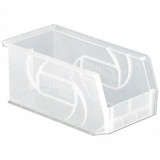 Lewisbins Hang and Stack Bin,Clear,PP,5 in PB105-5 Clear