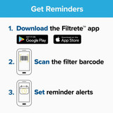 Filtrete 18x24x1 Basic D-L Filter 321-4 Pack of 4 474408