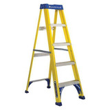 Louisville Stepladder,Fg,5 ft.,250 lb. FS2005