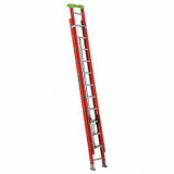 Louisville Extension Ladder,Fiberglass,24 ft.,IA L-3022-24PT