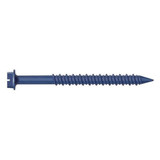 Mkt Fastening ConcScw,HexWashr,S,1/4"D,4"L,PK25 H4400SP