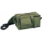 Emi Fanny Pack,Green,10" L,Cordura Nylon 9318