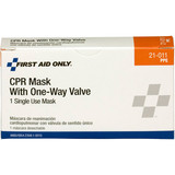 CPR Faceshield w/ One-Way Valve (Latex-Free), 1/Each