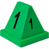 Global Industrial Numbered Cones 1-20 Green