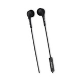 Maxell® EB125 Earbud with MIC, 6 ft Cord, Black 199930