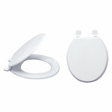 Sim Supply Toilet Seat,Round Bowl,Closed Front  65905