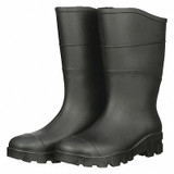 Talon Trax Rubber Boot,Men's,7,Mid-Calf,Black,PR 21A578