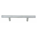 Sim Supply Cabinet Pull,Oval Shape,Stainless Steel  45-430SS