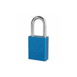 American Lock Lockout Padlock,KA,Blue,1-7/8"H,PK6 A1106KAS6BLU