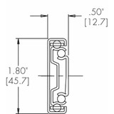 Accuride Drawer Slide,Bearing,31 3/4 in Ex L,PK2 C 3832-E16SCD