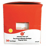 Sim Supply Fingertip Bandage,2.5x1 7/8",Fabric,PK20  9999-1502
