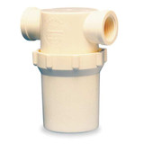 Ron-Vik Inline Strainer,5 3/8"H,White,305 micron 5731590