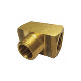 Sim Supply Extruded Branch Tee, Brass, 1/2 in,NPT  6AYV8