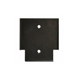 Tensabarrier V Wall Bracket,3"H,Black 730311