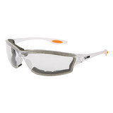 MCR Safety® Law® 3 Eyewear, Clear Frame & Lens, 1/Each