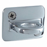 Visiontron Wall Plate, 2 Ropes,  Polished Chrome WP-PC