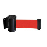 Tensabarrier Belt Barrier, Black,Belt Color Red 896-STD-33-STD-NO-R5X-C