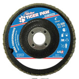 Weiler Fiber Disc,4 in Dia,5/8in Arbor,40 Grit 98822