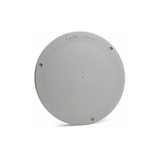 Grote GREY 4" SNAP IN HOLE COVER w/GASKET,PK2 94380-4