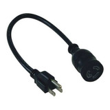 Tripp Lite Power Cord,HD,5-15P-L5-15R,15A,14AWG,1ft P023-001