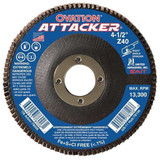 United Abrasives/Sait Arbor Mount Flap Disc,4-1/2in,80,Medium 76209