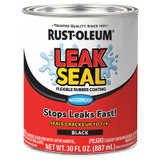 Rust-Oleum Leak Sealer,30 oz,Solvent Base,Black 271791