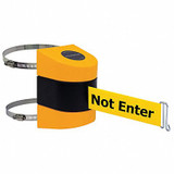 Tensabarrier Belt Barrier, Yellow,Belt Color Yellow 897-15-C-35-NO-YAX-A