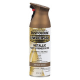 Rust-Oleum Spray Paint,Antique Brass,Gloss,11 oz. 260728