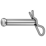 Sim Supply Clevis Pin,Std,Zinc,0.375x3 L,PK5  WWGCLPZBP067