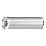 Sim Supply Spacer,Round,Aluminum,1/4in L,PK10  CRF120406GR