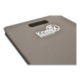 Knee RX Kneeling Pad, 1 in x 12 in W x 22 in L, Nitrile/PVC Foam, Black