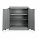 Tennsco Storage Cabinet,42"x36"x18",MdGry,2Shlv 1442 GRAY