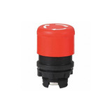 Dayton Mushroom Head Push Button, Red, 22mm 30G117