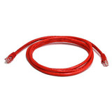 Monoprice Patch Cord,Cat 5e,Booted,Red,5.0 ft. 3381