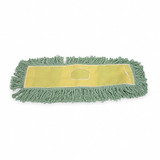 Tough Guy Dust Mop,Green,Cotton/Polyester 3XGA1