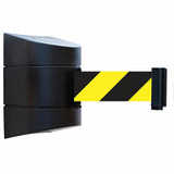 Tensabarrier Belt Barrier, Black,Belt Yellow/Black 897-15-S-33-NO-D4X-C