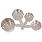 Crestware Measuring Cup Set of 4,Gray,SS MEACPHD