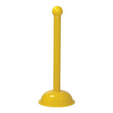Manufacturer Varies Heavy Duty Stanchion,41 In. H,Black,PK4 99903-4