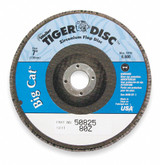 Weiler Arbor Mount Flap Disc,7in,80,Medium  96180