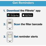 Filtrete 18x18x1 Basic D-L Filter 317-4 Pack of 4 466136