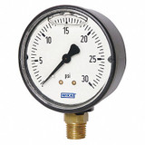 Wika Pressure Gauge,2-1/2" Dial Size,MNPT 113.13.25.6000.L