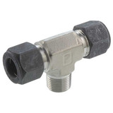 Parker Branch Tee,SS,CPIxM,1/4In 4-4-4 SBZ-SS