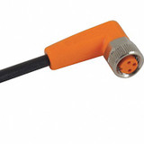 Ifm Cordset,4 Pin,Receptacle,Female EVC153