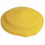Sim Supply Drum Cover,Yellow,Polyethylene,55 gal  1667