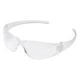 MCR Safety® CK1 Series Eyewear, Clear Frame & Lens, 1/Each