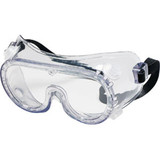 MCR Safety® Chemical Splash Goggles w/ Indirect Vent & Rubber Strap, 1/Each