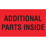 Tapecase Instructional Label,Contents,PK50 16U949