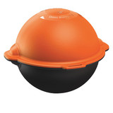 Tempo Communications Marker Ball, Polyethylene, Black/Orange OM-02